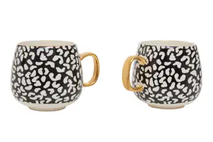 Maison by Premier London Leo Set Of Two Mugs