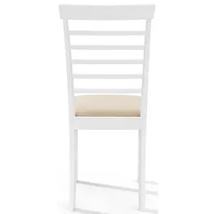 Ahwahnee Upholstered Dining Chair (Set of 2) White