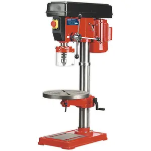 High-Performance 16-Speed Bench Pillar Drill with 750W Motor and Safety Features