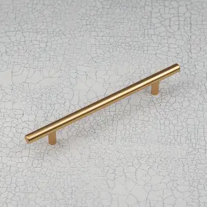 160mm Gold Cabinet Handle Brass Kitchen Cupboard Door Drawer Pull Bathroom Bedroom Furniture Replacement