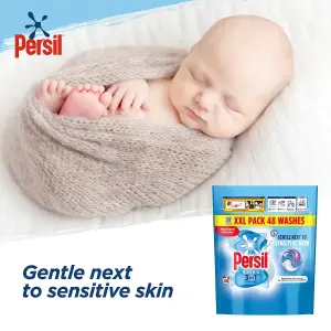 Persil XXL 3in-1 Washing Capsules Non-Bio Gentle Next to Sensitive Skin 48W, 4pk