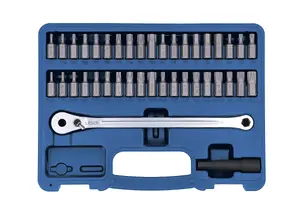 Laser Tools 8770 40pc Low Profile Ratchet & Bit Set