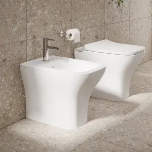 VitrA Koa Square White Floor-mounted Bidet