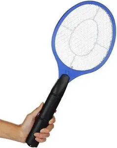 Electric Zapper Bug Bat Fly Mosquito Insect Trap Swat Swatter Racket New