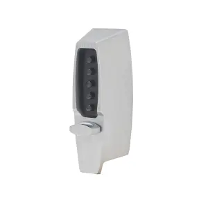 Kaba Simplex 7104 Mechanical Push Button Digital Lock - Satin Chrome