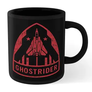 Official Top Gun Ghost Rider Mug - Black 100% Ceramic, Dishwasher Safe