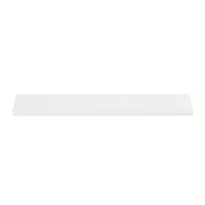 GoodHome Rigga White Rectangular Floating shelf (L)60cm x (D)19cm