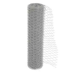 5m x 60cm x 25mm Galvanised Steel Chicken Garden Wire Netting or Fencing