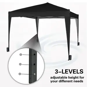 MCC Direct Gazebo 3x3 Pop up Black