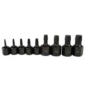 3/8" 1/2" Drive Screw Stud Spiral Extractor Remover Removal Set 2 - 14mm 9pc