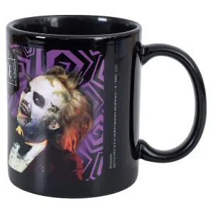 Beetlejuice The Ghost With The Most Ceramic Mug Black/White (One Size)