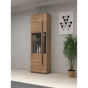 Aimes Display Cabinet Oak