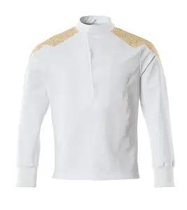 Mascot Food & Care Ultimate Stretch Smock (White/Curry Gold)  (X Large)