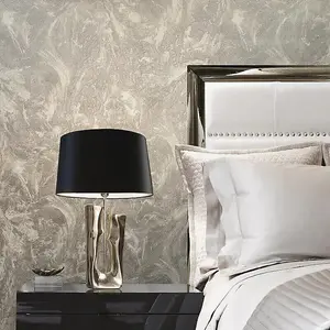 Rasch Sienna Marble Grey Wallpaper