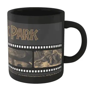 Official Jurassic Park Jurassic Park Film Reel Mug - Black 100% Ceramic, Dishwasher Safe