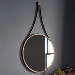 Henriqueta Metal Flat Wall Mirror 73.5 cm H x 41 cm W