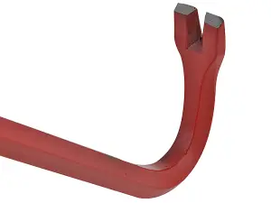 Faithfull FAIWB30 Wrecking Bar 750mm (30in) Pry Bar Crow Bar Wrecking Bar Iron