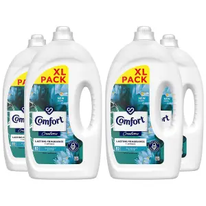 Comfort Fabric Conditioner Lasting Fragrance Waterlily & Lime 2.49L, 83W, 4 Pack