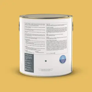 Lick Yellow 03 Eggshell Emulsion paint, 2.5L