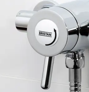 Bristan Sirrus Gummers Exposed Thermostatic Mixer Shower Valve 110mm 130mm 138mm