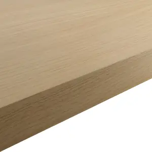 GoodHome 38mm Kala Matt Wood effect Laminate & particle board Square edge Kitchen Breakfast bar, (L)2000mm