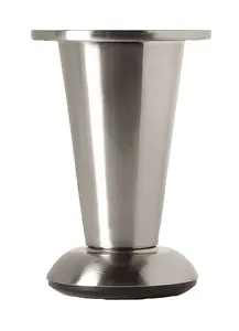 Rothley Chrome effect Furniture leg