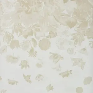 Galerie Tropical Collection Almond Beige Flower Rain Design 4-Panel Wall Mural