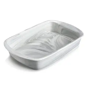 3.1 L Porcelain China Rectangular Baking Pan