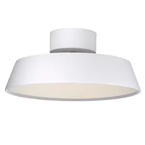 Nordlux DFTP Kaito 2 Dim Indoor Living Dining Kitchen Bedroom Ceiling Light In White (Diam) 30cm