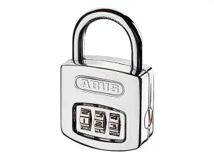 ABUS Mechanical 160/40 40mm Steel Case Die-Cast Body Combination Padlock (3-Digit) Carded