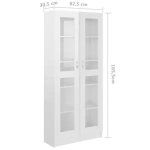 Rahn Standard Display Cabinet Gloss White