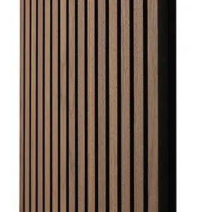 Naturewall SlatWall Mini Walnut - 60cm x 60cm - Pack of 4