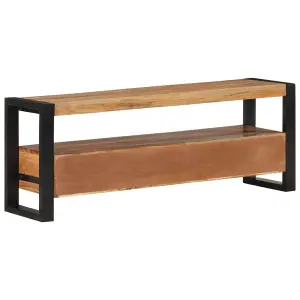 Berkfield TV Cabinet 120x30x45 cm Solid Wood Acacia