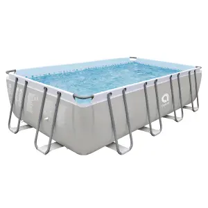 Avenli 18ft x 9ft 2" x 48" Rectangular Above Ground Swimming Pool, Filter Pump & Accessories