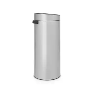 Brabantia 30 Litre Touch Bin Metallic Grey