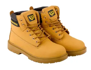 Workforce Honey Leather Comfort Safety Boots