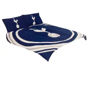 Tottenham Hotspur FC Pulse Double Duvet Set Blue/White (Double)