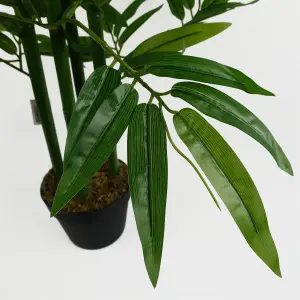 90cm (3ft) Fat Leaf Artificial Bamboo Plants Trees