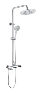 Hommix Rubineta OLO + ULTRA-10 Chrome Shower Set