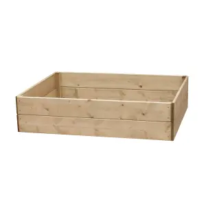 Greena Rectangular Raised Bed 30 cm High, 90 x 120cm