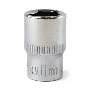 11mm 1/4" Drive Shallow Metric Socket Single Hex / 6 sided Bergen