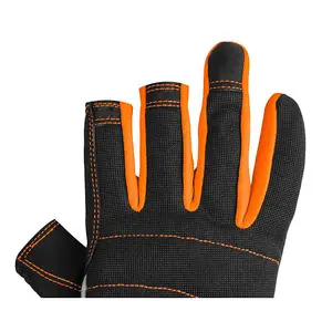 Work gloves with magnet, fingerless, size 10 - Neo Tools