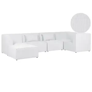 Sofa with Ottoman LEMVIG Off-White Left Hand