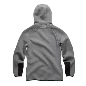 Scruffs Trade Air-Layer Full Zip Work Hoodie Grey - XXL