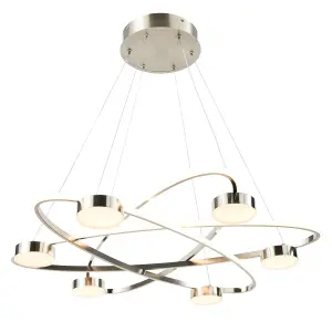 Litecraft Visconte Acerra Brass Ceiling Light