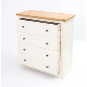 Castelli 4 Drawer Chest of Drawers Brass Knob