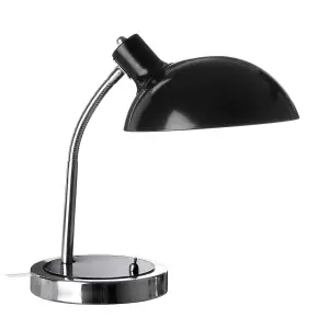 Interiors by Premier Black Metal Flexible Desk Lamp