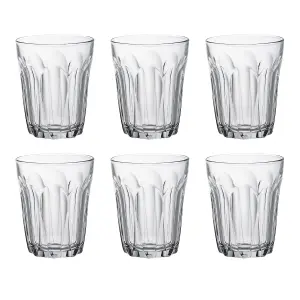 Duralex - Provence Drinking Glasses - 220ml Tumblers for Water, Juice - Pack of 6