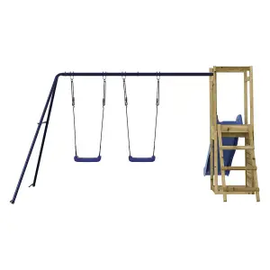 Berkfield Outdoor Playset Impregnated Wood Pine