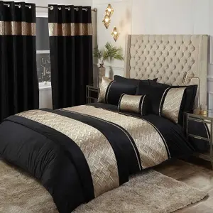 Capri Embellished Duvet Cover Bedding Set